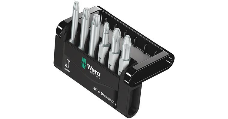 1001706593 Bits assortment Bit-Check 6 Universal 2 6-piece 05056473001