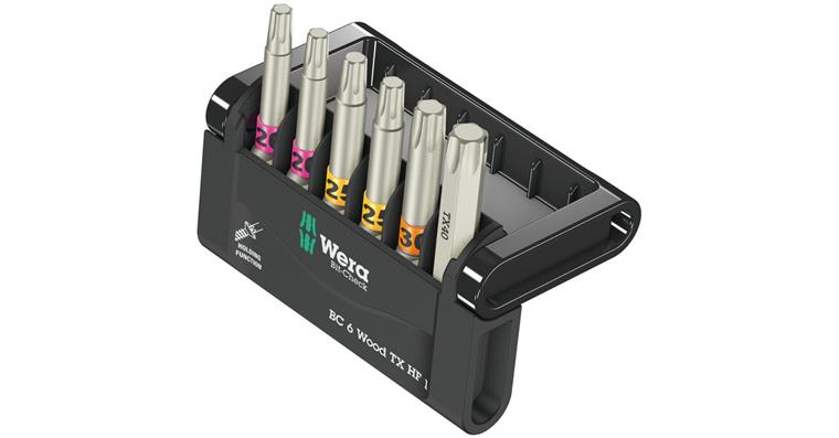 1001709059 Bits assortment Bit-Check 6 Wood TX HF 1 6-piece 05056470001