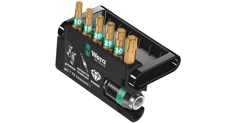 1001707098 Bits assortment Bit-Check 7 TX Diamond 1 7-piece 05057415001