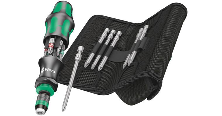 1001708324 Combination screwdriver with 6 bits Kraftform Compact 20 Tool Finder 2 05051017001