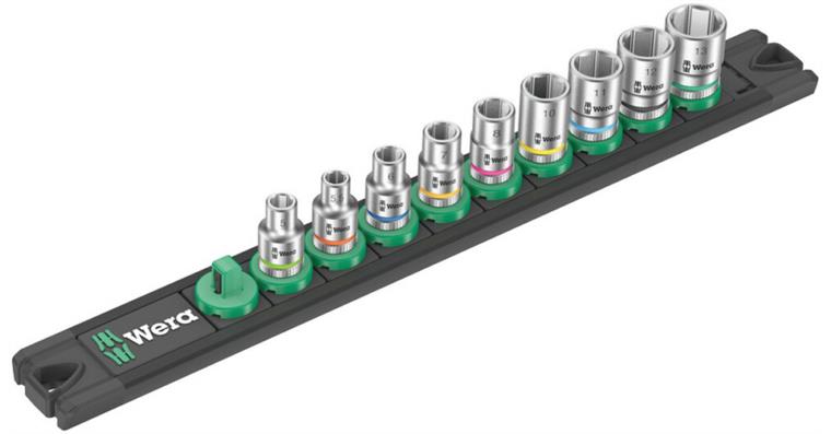 1001708469 Socket wrench set 1/4 in socket rail A 4 9-piece 05005400001
