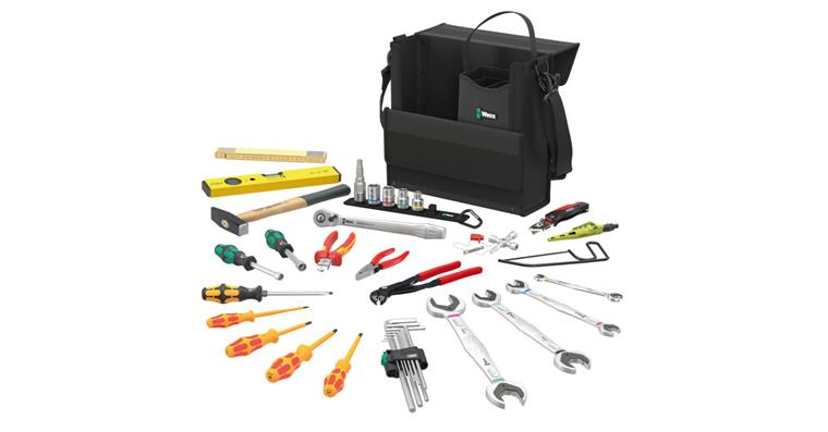1059757101 Tool set for sanitary, heating and air-conditioning technology 2go SHK 1