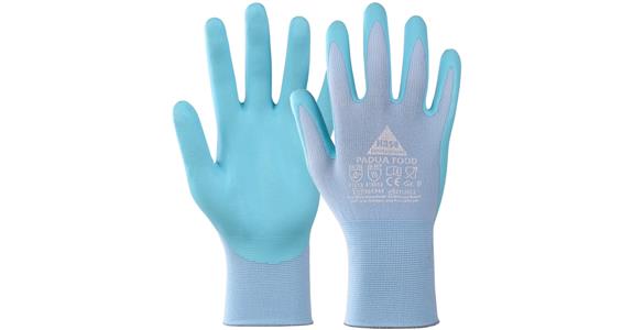 Nylon-Strickhandschuh Padua Food paarweise Gr. 10