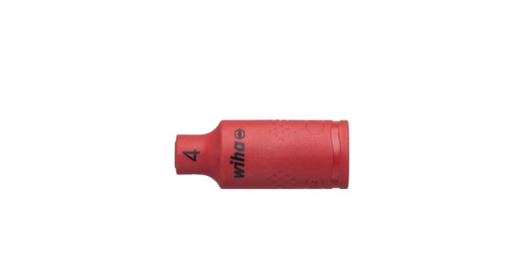 1001611035 Socket wrench insulated 1/4 inch hexagon socket 4.0 mm x 42 mm 43088