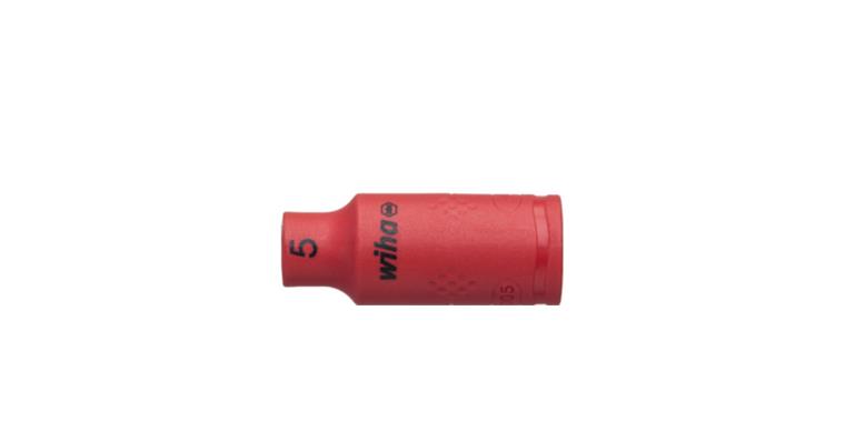 1001611036 Socket insulated 1/4 inch hexagon socket 5.0 mm x 42 mm 43089