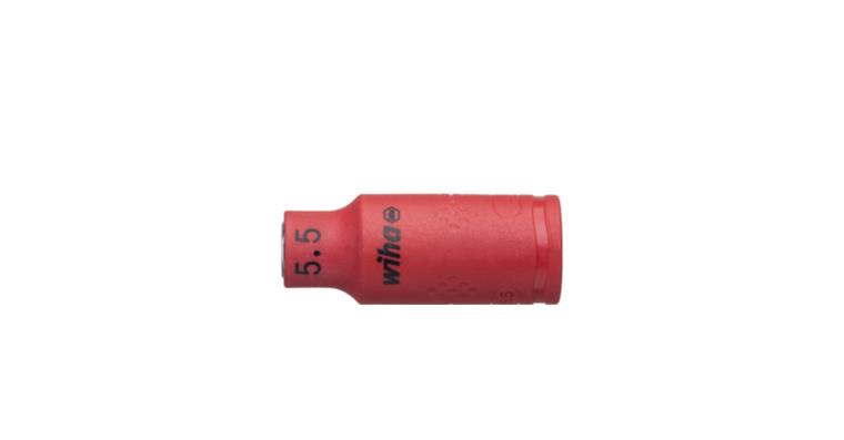 1001611037 Socket wrench insulated 1/4 inch hexagon socket 5.5 mm x 42 mm 43090