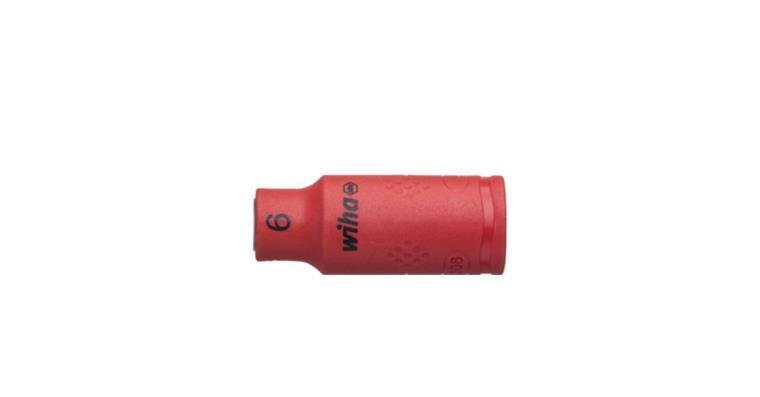 1001611038 Socket wrench insulated 1/4 inch hexagon socket 6.0 mm x 42 mm 43091