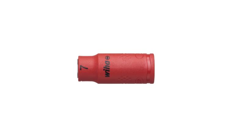1001611039 Socket wrench insulated 1/4 inch hexagon socket 7.0 mm x 42 mm 43092