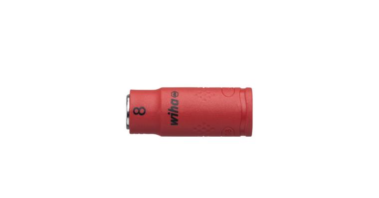 1001611040 Socket wrench insulated 1/4 inch hexagon socket 8.0 mm x 42 mm 43093
