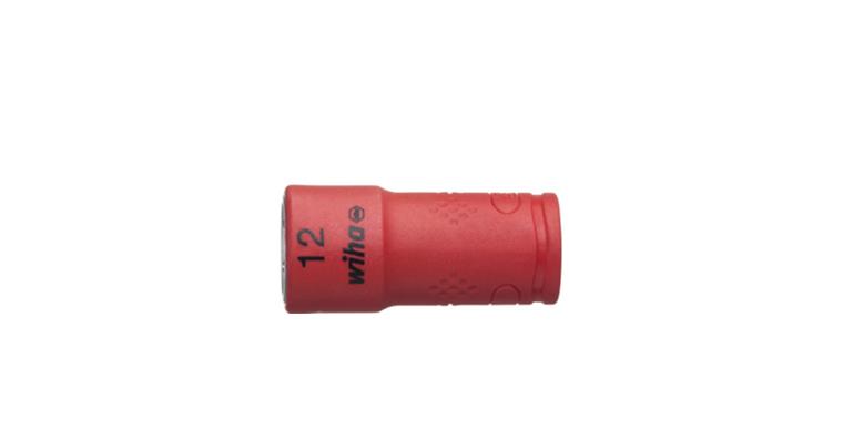 1001611044 Socket wrench insulated 1/4 inch hexagon socket 12.0 x 42 mm 43097