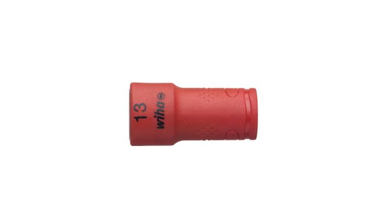 1001611045 Socket wrench insulated 1/4 inch hexagon socket 13.0 x 42 mm 43098