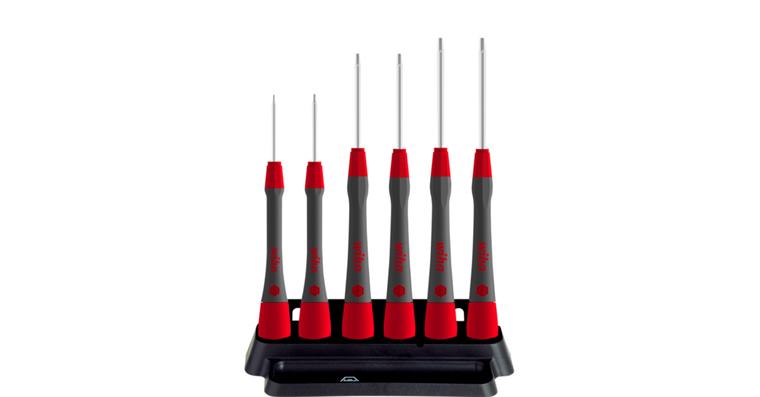 1001611095 fine screwdriver set PicoFinish hexagon 7-piece including holder 42992