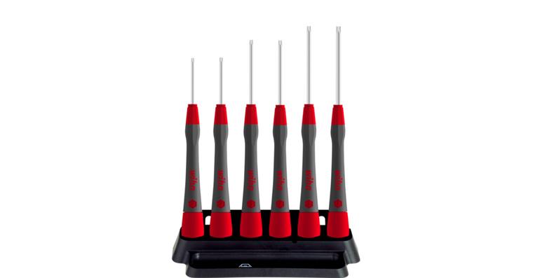 1001611165 fine screwdriver set PicoFinish TX 7-piece including holder 42996