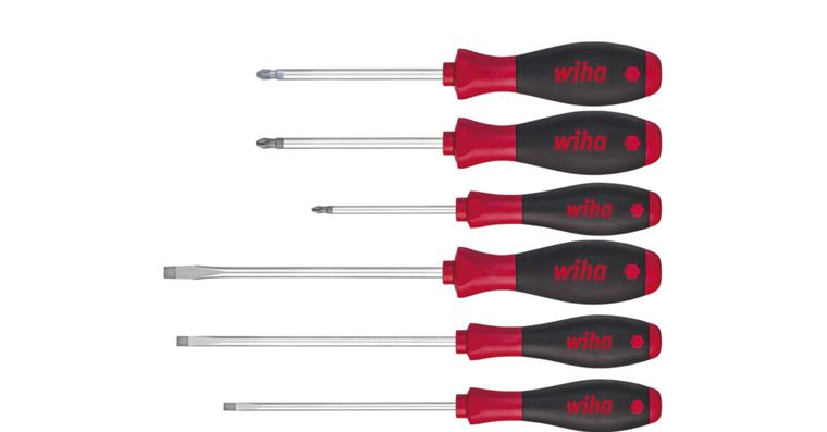 1052477102 screwdriver set SoftFinish slotted Phillips Pozidriv 6-piece 26113