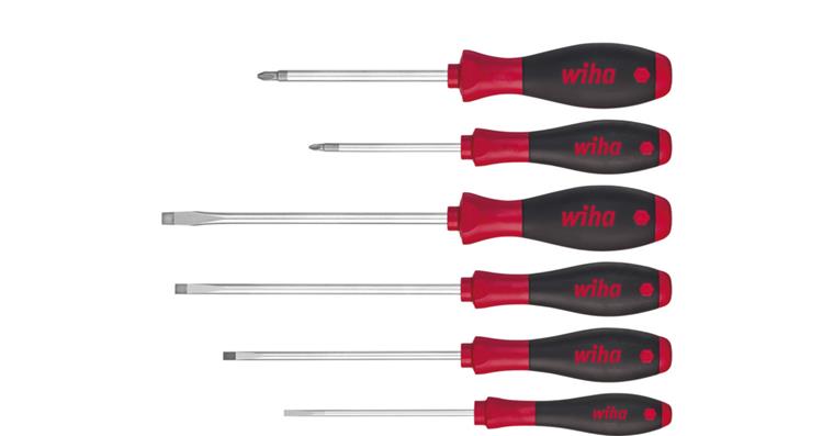 1001616272 Screwdriver set SoftFinish slotted Pozidriv 6-piece 07153