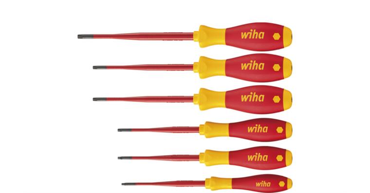 1001619903 screwdriver set SoftFinish electric slimFix TX 6-piece 41245