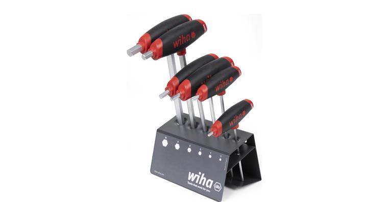 1051880099 L-key with cross-handle Set ComfortGrip hexagon 7-piece 45621