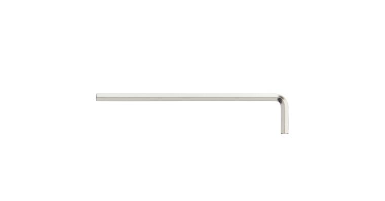 1001612210 hex key, hexagonal, bright nickel-plated 6.0 mm 01208