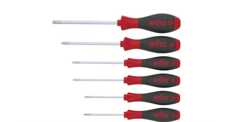 1001616746 screwdriver set SoftFinish TX with hole 6-piece 24506