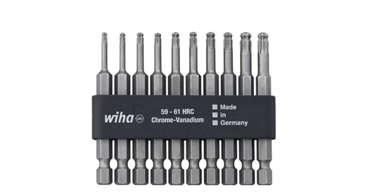 1001618945 Bit Set Professional 70 mm TX ball end 11-piece 1/4 inch 32804