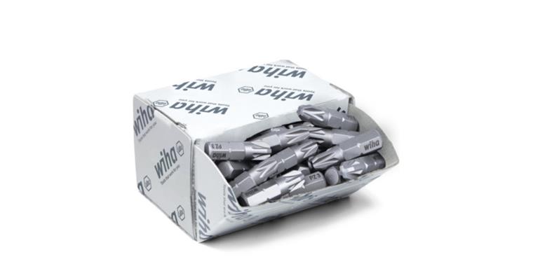 1001617101 Bit Set Standard 25 mm Pozidriv PZ3 50-piece 1/4 inch C6.3 in 08058