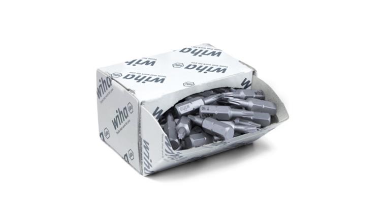 1001617102 Bit Set Standard 25 mm TX T10 50-piece 1/4 inch C6.3 in bulk pack 08065