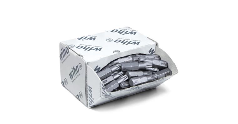 1001617105 bit set standard 25 mm TX T25 50-piece 1/4 inch C6.3 in bulk pack 08068