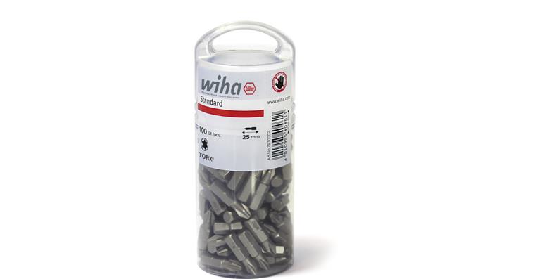 1001610489 Bit Set Standard 25 mm TX T30 100-piece 1/4 inch in bulk pack 40465