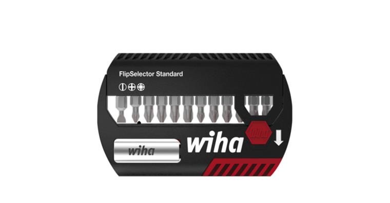 1001610540 Bit Set FlipSelector Standard 25 mm 15-piece 1/4 inch C6.3 39049