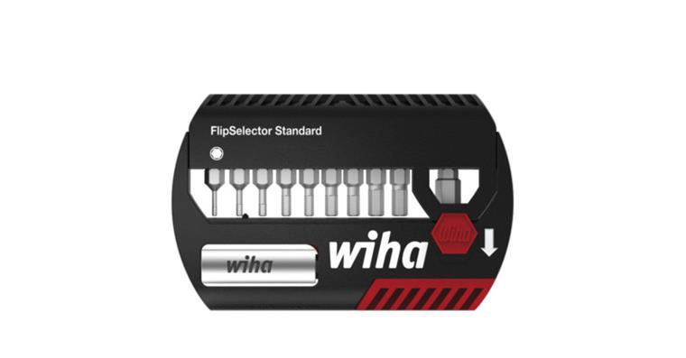 1001610500 Bit Set FlipSelector Standard 25 mm hexagon 12-piece 1/4 inch C6.3 39039