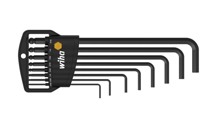 1001616337 hex key set hexagon ball-head 9-piece inch version 02939
