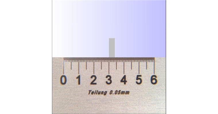 1095011873 Číselník, max. 6 mm, interval stupnice 0,05 mm, pro lupu s 12× zvětšením