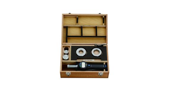 Digitaler Borematic Messschraubensatz 25-50 mm mit 3 Wechselköpfen