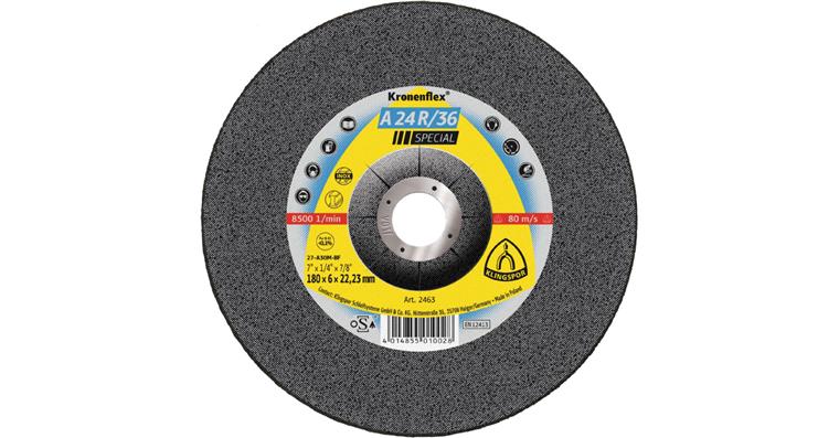 1001727134 grinding wheels 115x6x22.23 mm cranked 2488