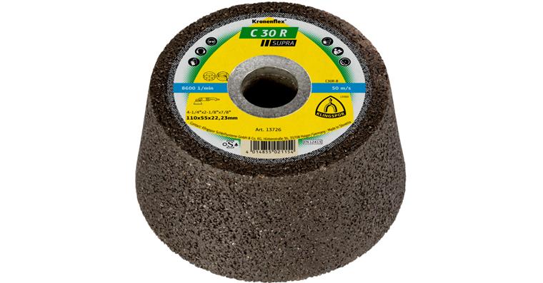 1001727142 cup wheel 110x55x22.23 mm cranked 13726