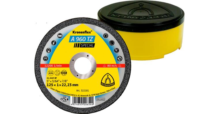 1001728693 cutting-off wheels 125x1x22.23 mm straight 322181