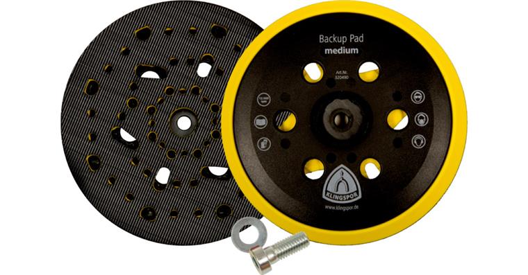1001728526 backing pad 150 mm MEDIUM thread M 8 320490