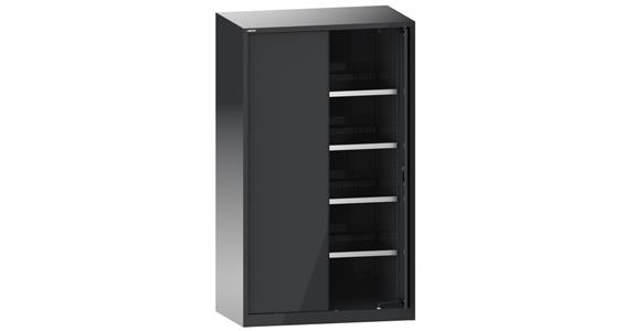Schwerlastschrank mit 2 Vollblech-Einschwenktüren 1146x690x1950mm RAL 7016