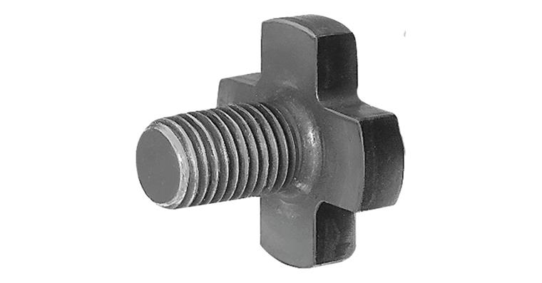 1021660145 Šroub pro utahování frézy DIN6367, M20Q50, komb. H=52 mm, D=30 mm, Š=10 mm
