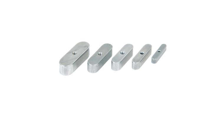 1021660149 Kombinovaný strojní klíč K 16 4x4x20 mm vč. šroubů DIN 913 M 2x4
