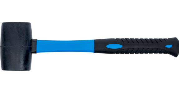 Gummihammer Ø 70 mm 900g schwarzer Kopf