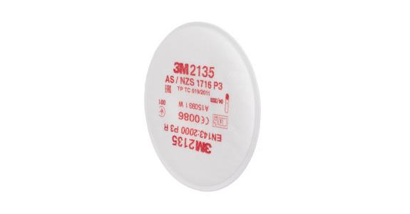 Partikelfilter 3M 2135 P3 R Pack à 2 Stück
