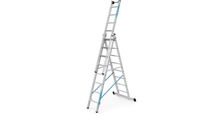 1085887101 Víceúčelový schůdkový žebřík 3×8 příček Skymaster Plus X, 3-dílný