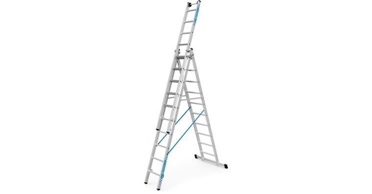 1085887102 Víceúčelový schůdkový žebřík 3×10 příček Skymaster Plus X, 3-dílný