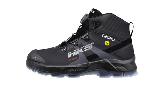 Sicherheits-Stiefel Pioneer Black BOA S3S ESD Gr.44