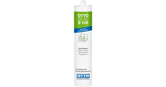 Silicone anti-fungal weatherproof transparent cartridge 310 ml