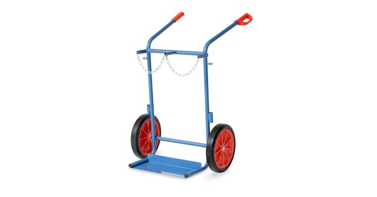 1081315203 Ocelový vozík na lahve pro 2×40–50 l lahve prům. 204–229 mm