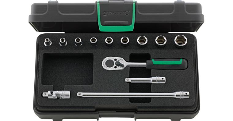 1001833416 Socket set 40/9/4 KN 1/4 inch 13-piece 96011119