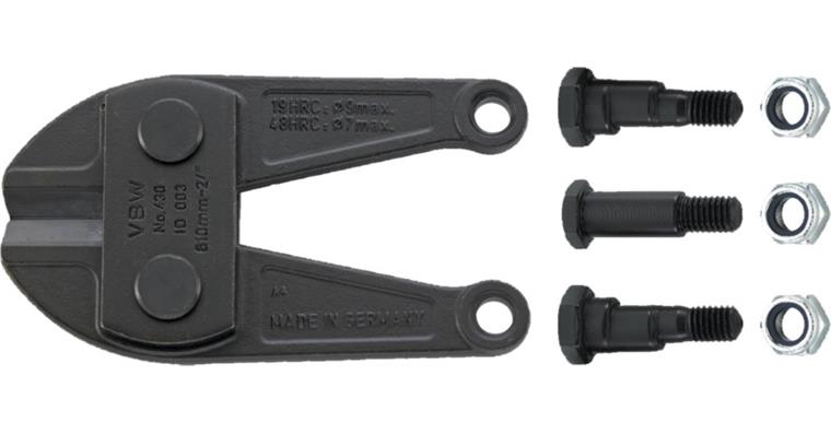 1057634103 Cutter head complete with screws for 430015 87430138