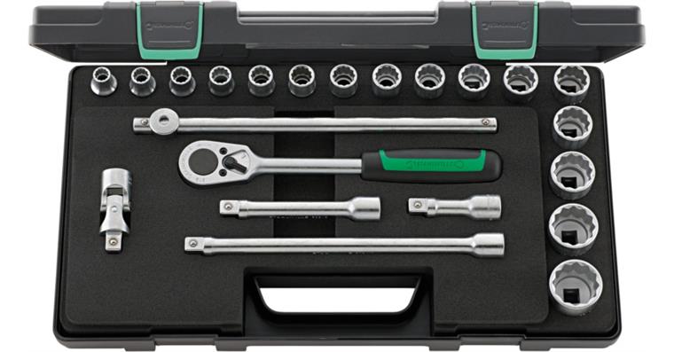 1051337107 Socket set 50/16/6 KN 1/2 inch 22-piece 96031447